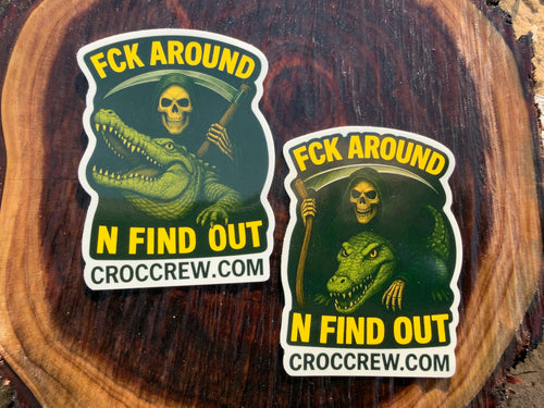 Sticker – FCK Around Reaper Duo (Rated M+)