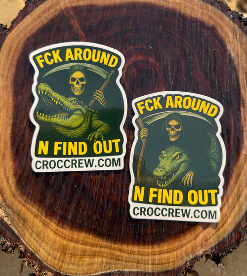 Sticker – FCK Around Reaper Duo (Rated M+)