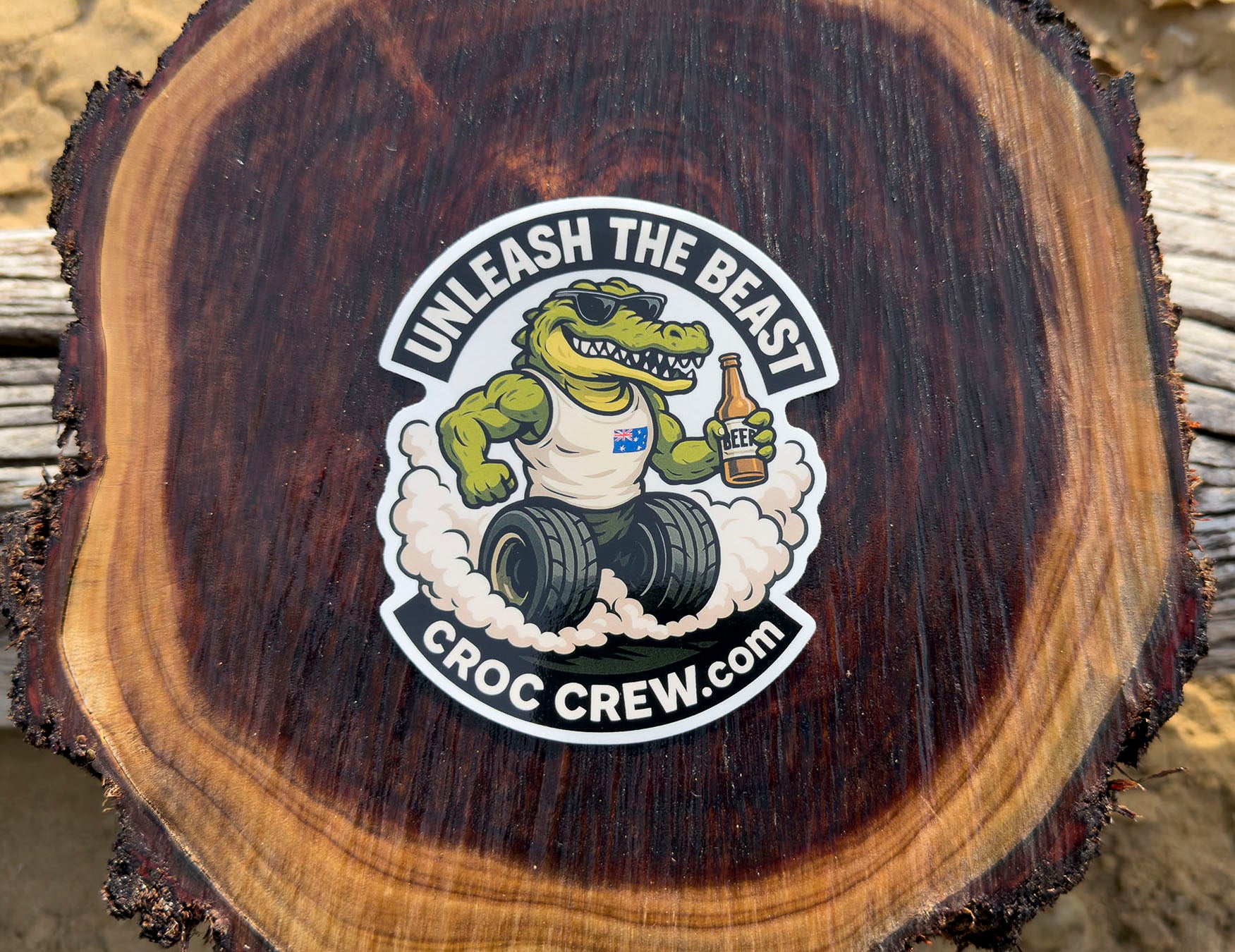 Sticker – Unleash The Beast (Rated M+)